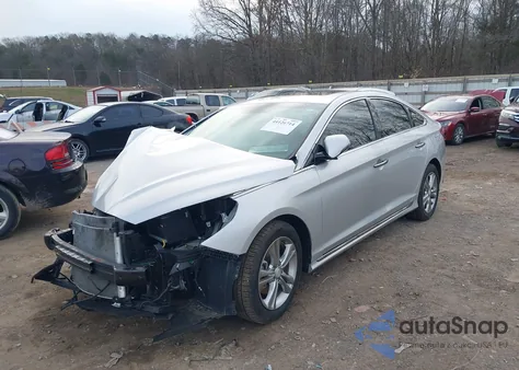 2018 Hyundai Sonata Sport из США, поврежденный, VIN 5NPE34AF8JH687627